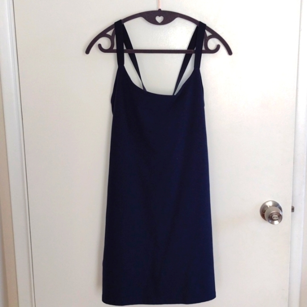 Beyond Yoga Spacedye Move It Dress Nocturnal Navy Size XL Athleisure Activewear